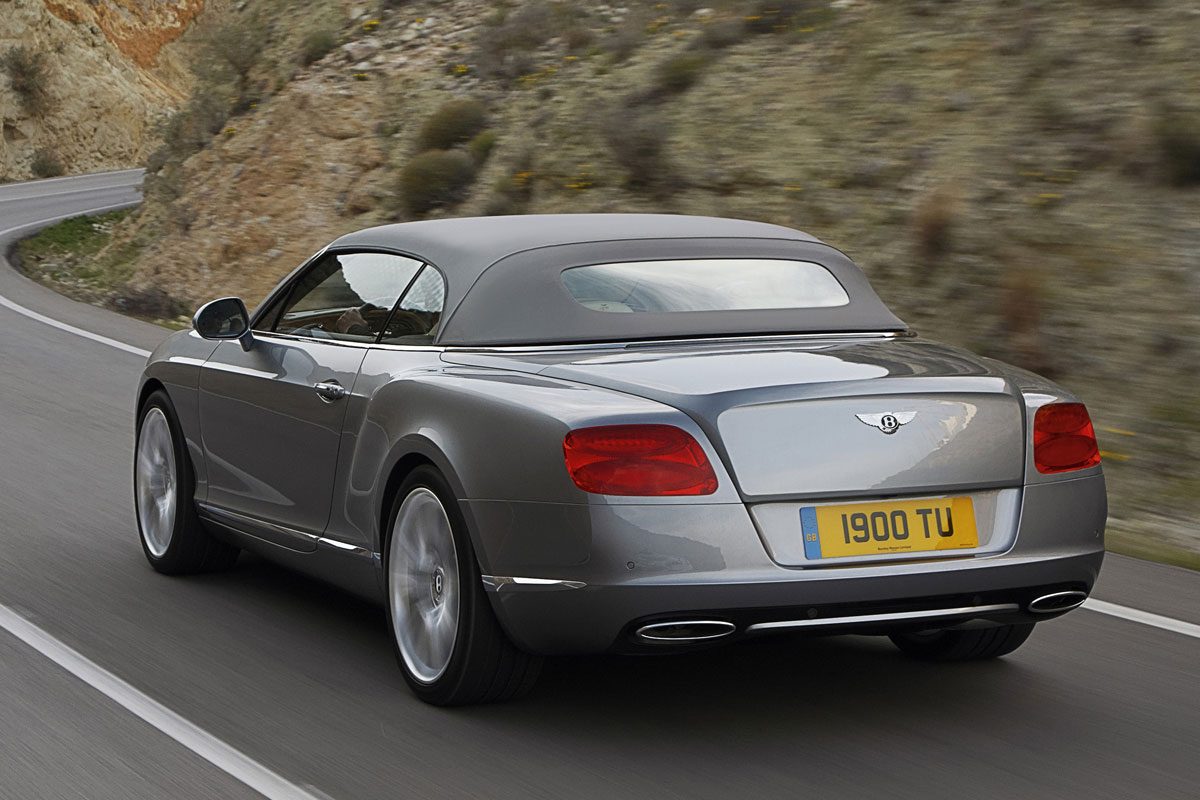 Bentley Continental GT Convertible · Silver — image 3
